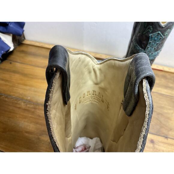 Corral Women's Back Cross And Crystals Fashion Snip Toe Boots A2810 Size 6 M - Picture 8 of 14